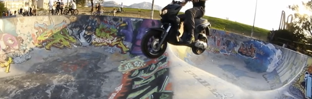 Scooters at the skatepark?